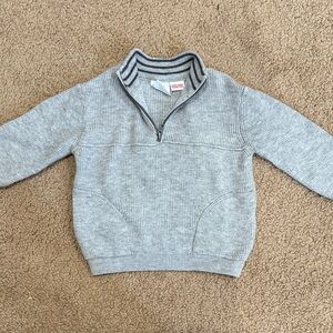 Zara Light Gray Knit Sweater